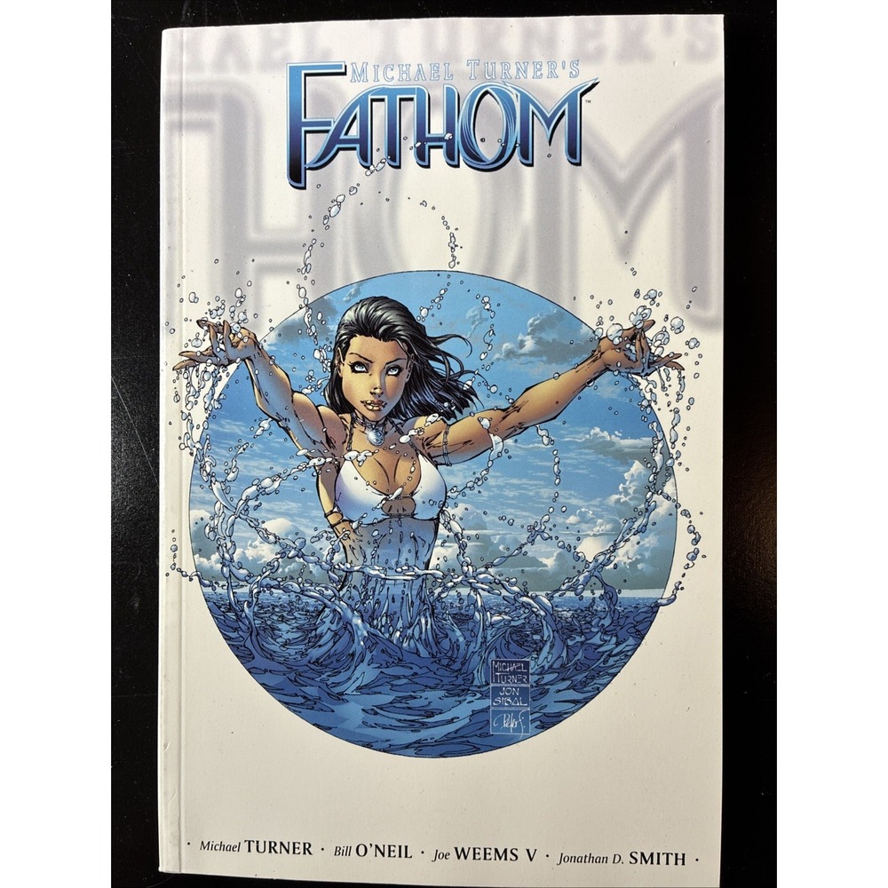 Fathom TPB w/Bookmark Image Comics Michael Turner 2001 (D19)